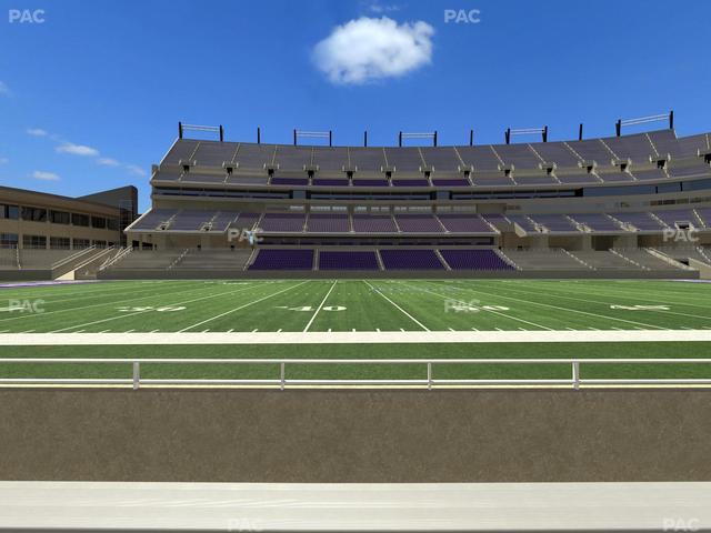 Amon G. Carter Stadium - Section 125 Seat View