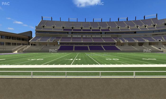 Amon G. Carter Stadium - Section 125 Seat View