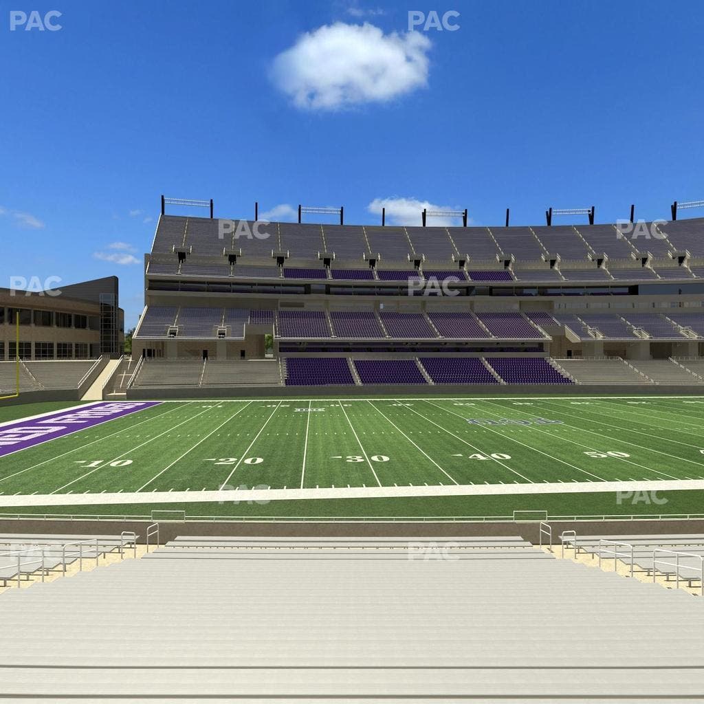 Amon G. Carter Stadium - Section 126 Seat View