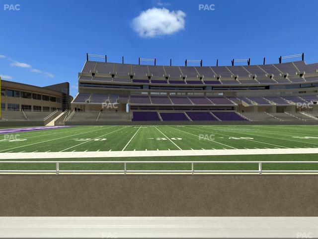Amon G. Carter Stadium - Section 126 Seat View