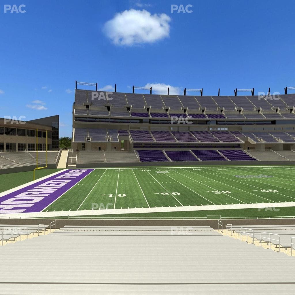 Amon G. Carter Stadium - Section 127 Seat View