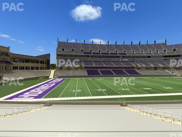 Amon G. Carter Stadium - Section 127 Seat View Amon G. Carter Stadium - Section 127 Seat View