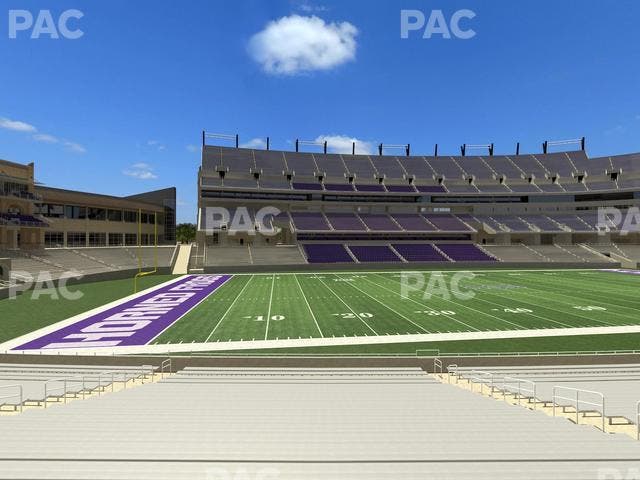Amon G. Carter Stadium - Section 127 Seat View