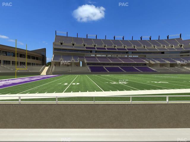 Amon G. Carter Stadium - Section 127 Seat View