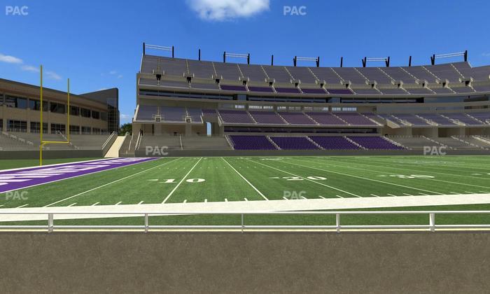 Amon G. Carter Stadium - Section 127 Seat View