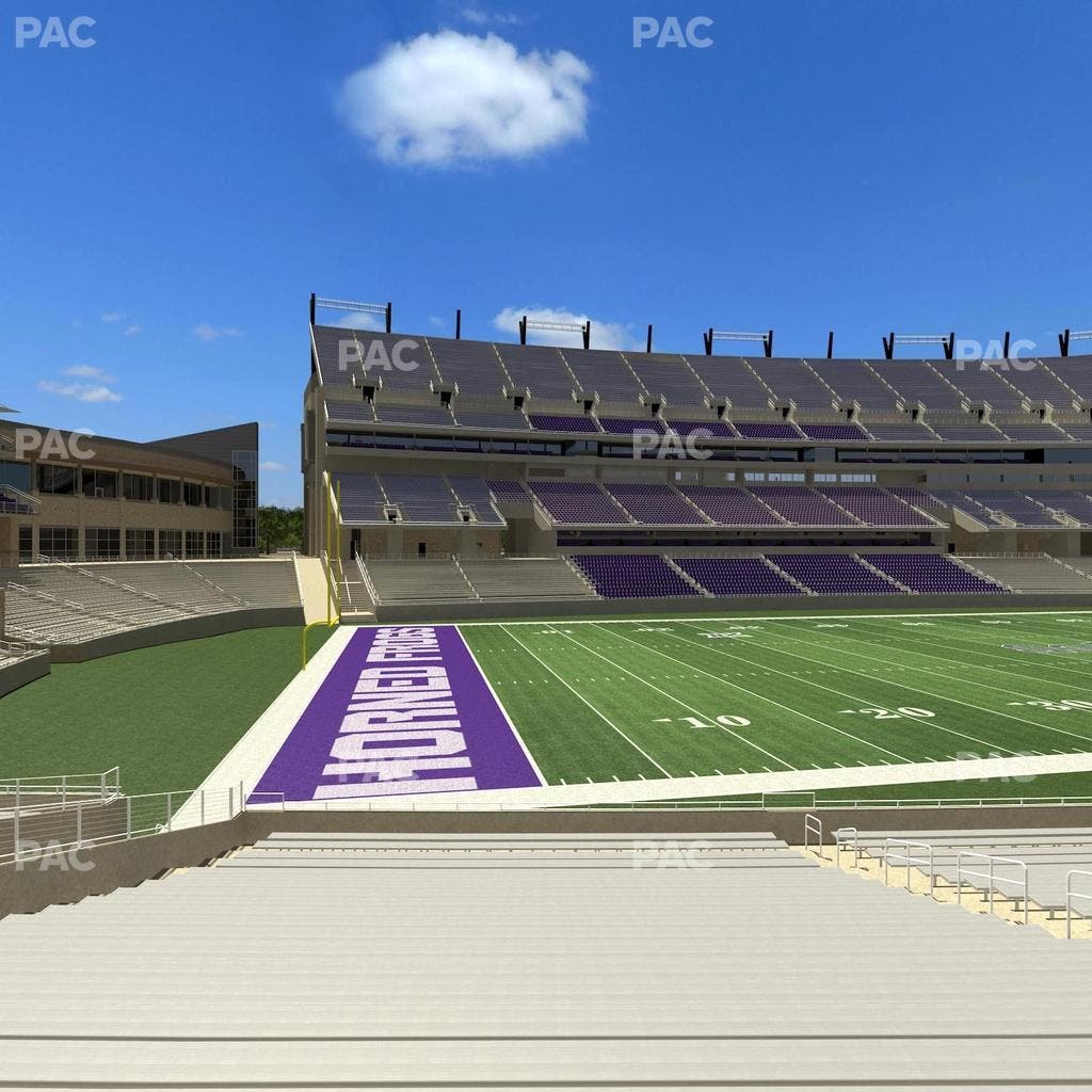 Amon G. Carter Stadium - Section 128 Seat View