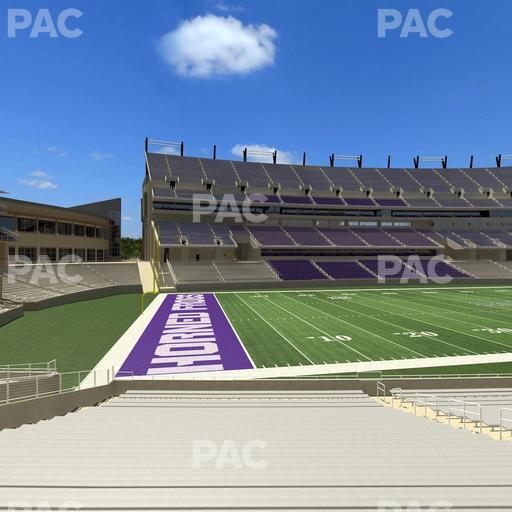 Amon G. Carter Stadium - Section 128 Seat View