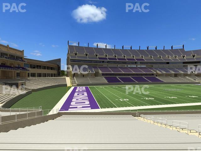 Amon G. Carter Stadium - Section 128 Seat View Amon G. Carter Stadium - Section 128 Seat View
