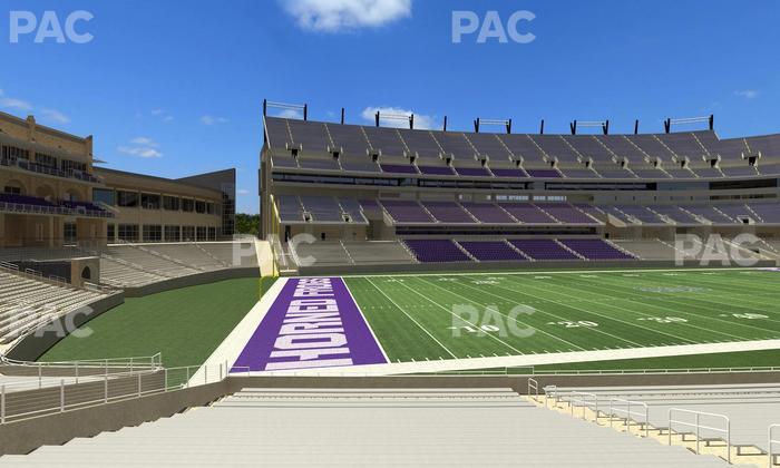 Amon G. Carter Stadium - Section 128 Seat View