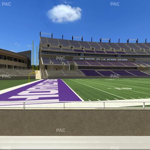 Amon G. Carter Stadium - Section 128 Seat View