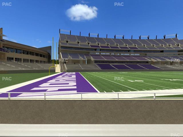 Amon G. Carter Stadium - Section 128 Seat View