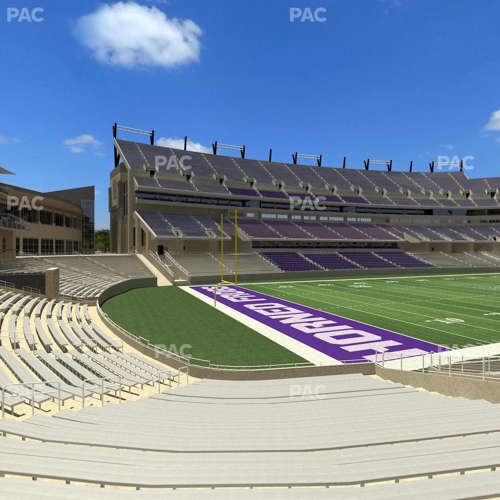 Amon G. Carter Stadium - Section 129 Seat View
