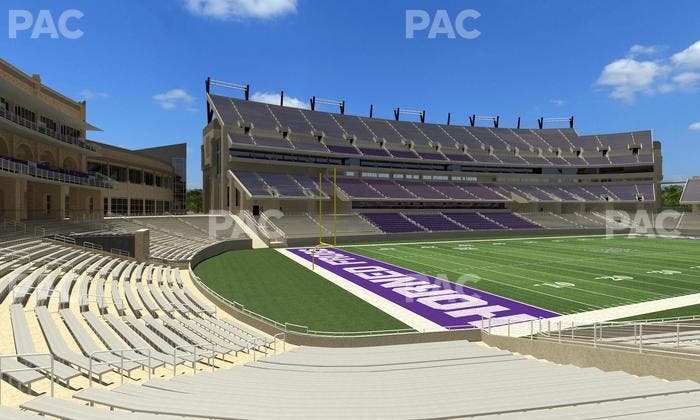 Amon G. Carter Stadium - Section 129 Seat View