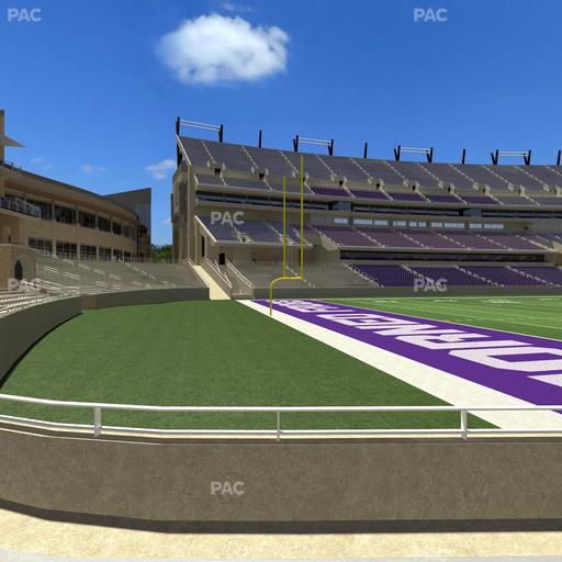 Amon G. Carter Stadium - Section 129 Seat View