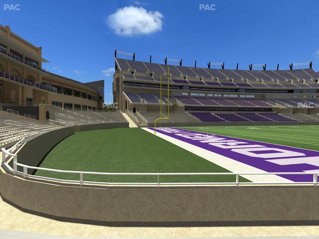 Amon G. Carter Stadium - Section 129 Seat View