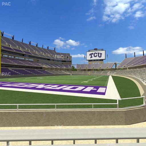 Amon G. Carter Stadium - Section 130 Seat View