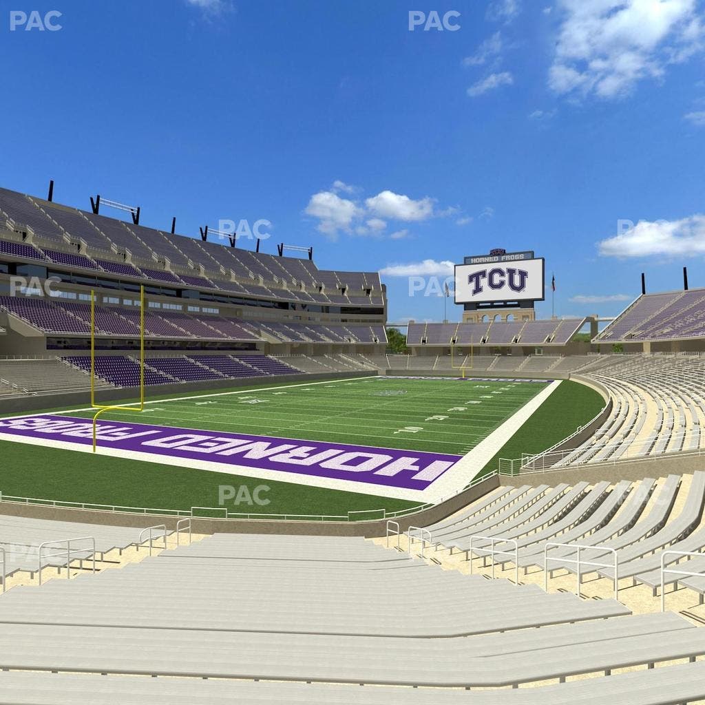 Amon G. Carter Stadium - Section 130 Seat View