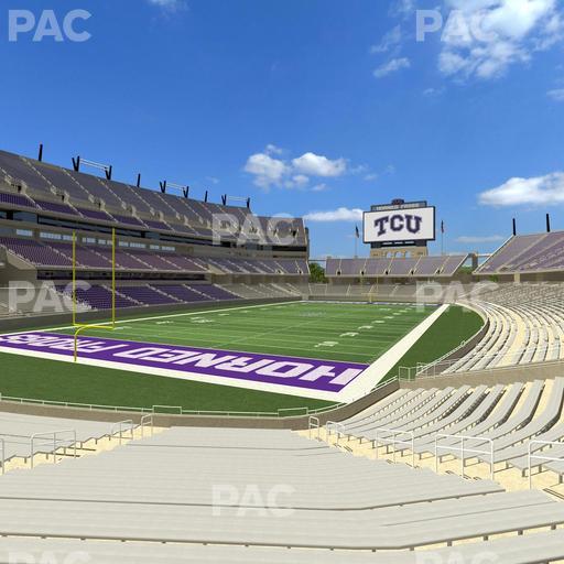 Amon G. Carter Stadium - Section 130 Seat View