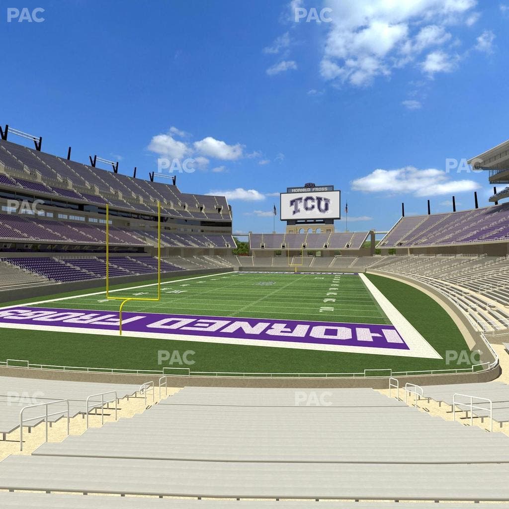 Amon G. Carter Stadium - Section 131 Seat View