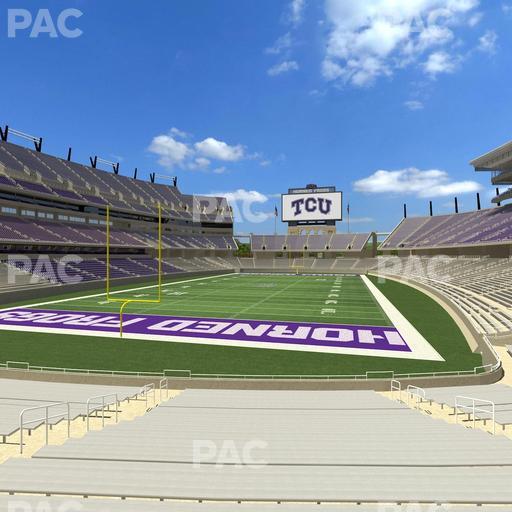 Amon G. Carter Stadium - Section 131 Seat View