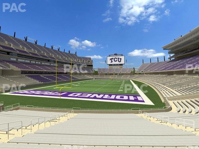 Amon G. Carter Stadium - Section 131 Seat View