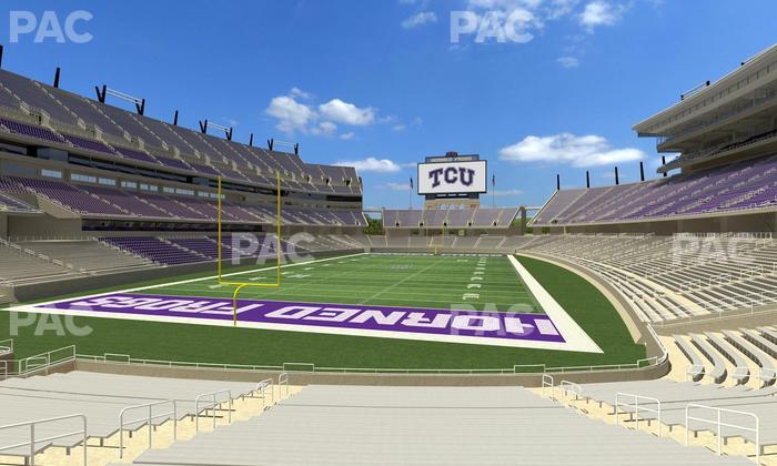 Amon G. Carter Stadium - Section 131 Seat View