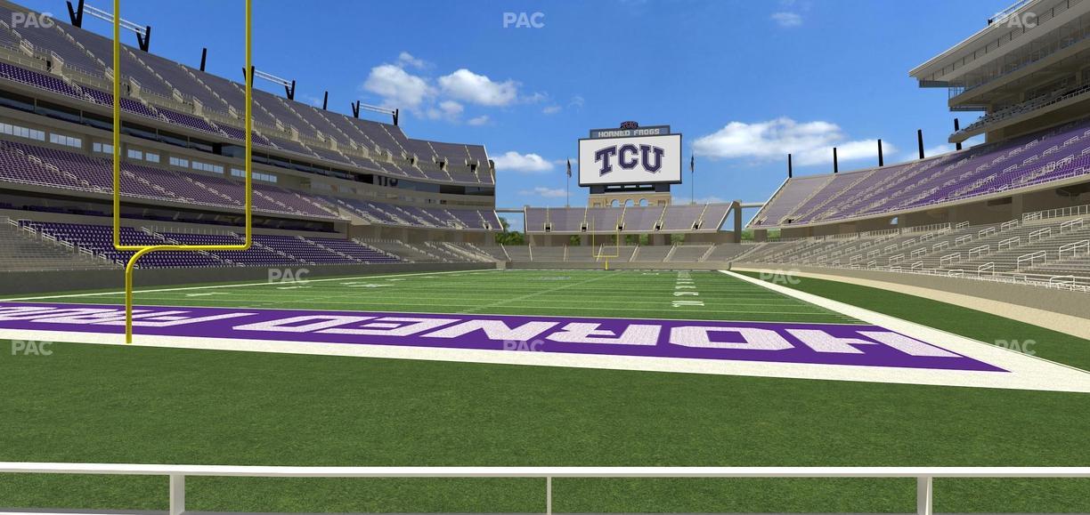 Amon G. Carter Stadium - Section 131 Seat View