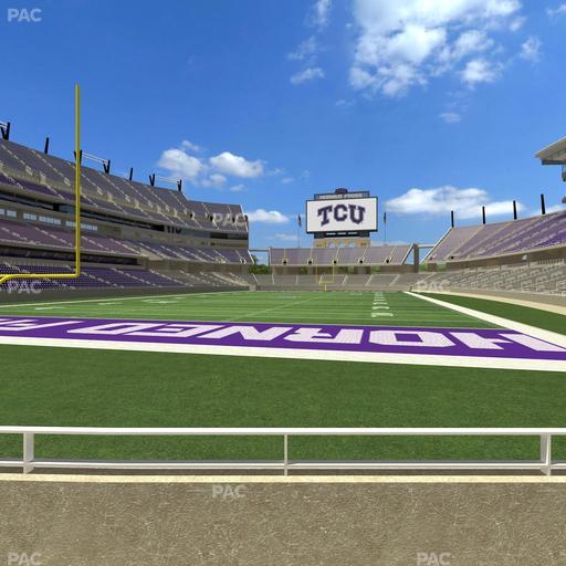 Amon G. Carter Stadium - Section 131 Seat View