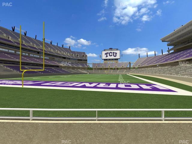 Amon G. Carter Stadium - Section 131 Seat View