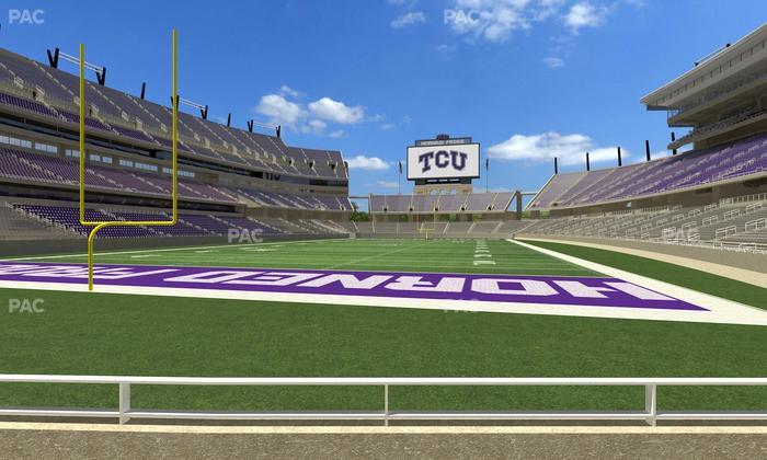 Amon G. Carter Stadium - Section 131 Seat View