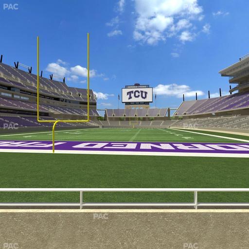 Amon G. Carter Stadium - Section 132 Seat View
