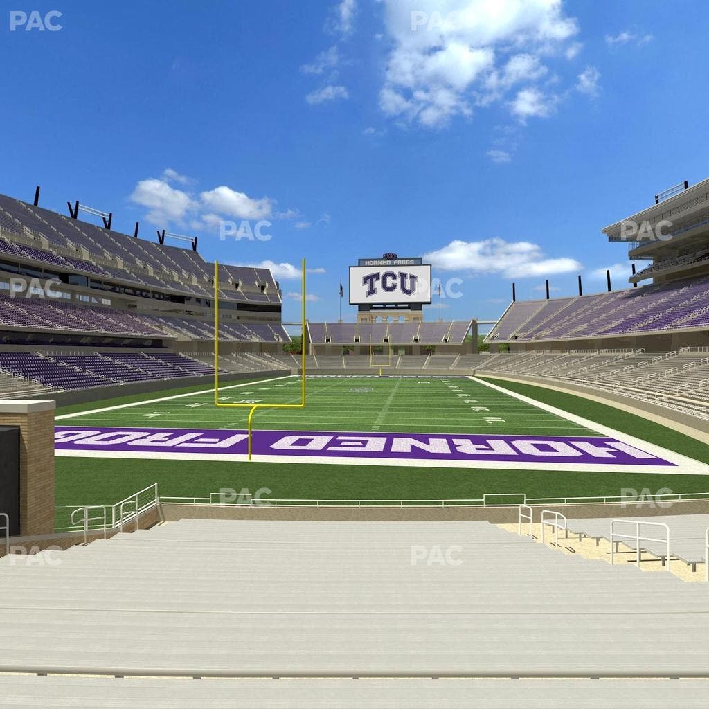 Amon G. Carter Stadium - Section 132 Seat View