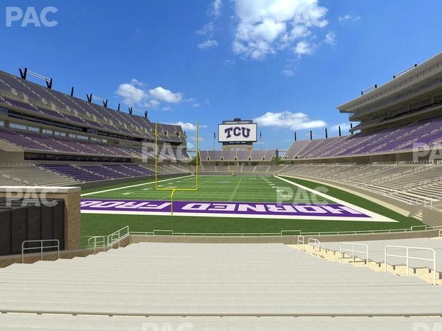 Amon G. Carter Stadium - Section 132 Seat View