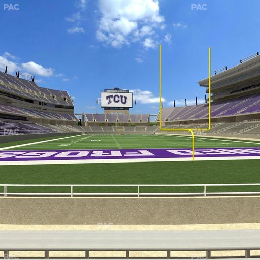 Amon G. Carter Stadium - Section 134 Seat View