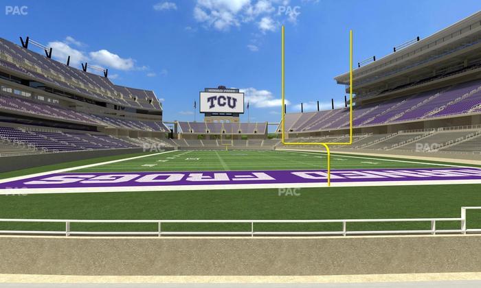 Amon G. Carter Stadium - Section 134 Seat View