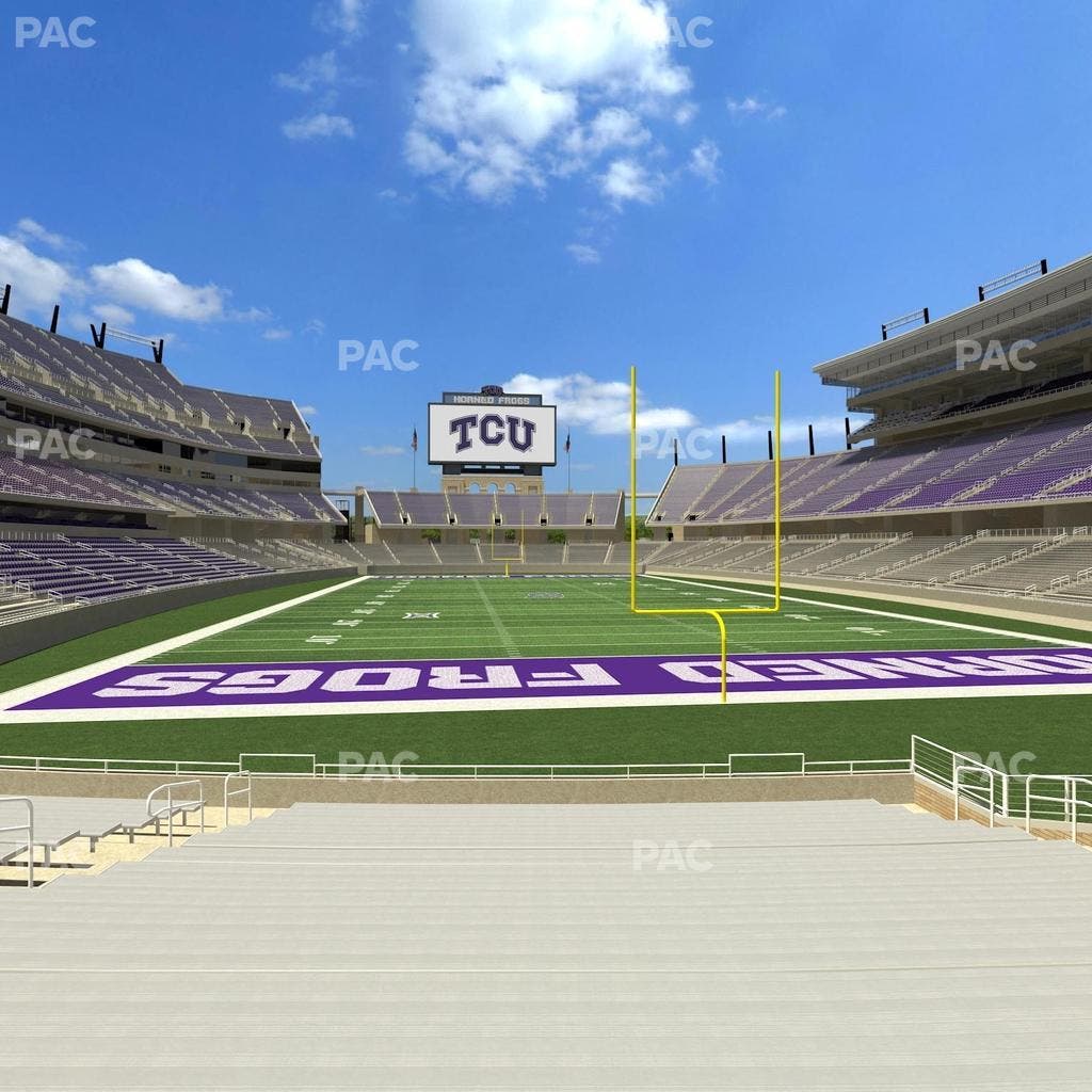 Amon G. Carter Stadium - Section 134 Seat View
