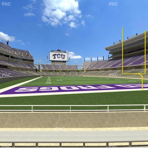 Amon G. Carter Stadium - Section 135 Seat View