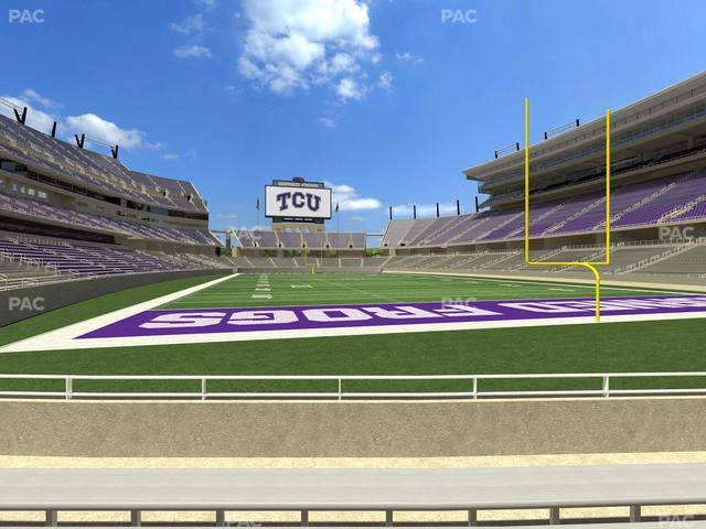 Amon G. Carter Stadium - Section 135 Seat View