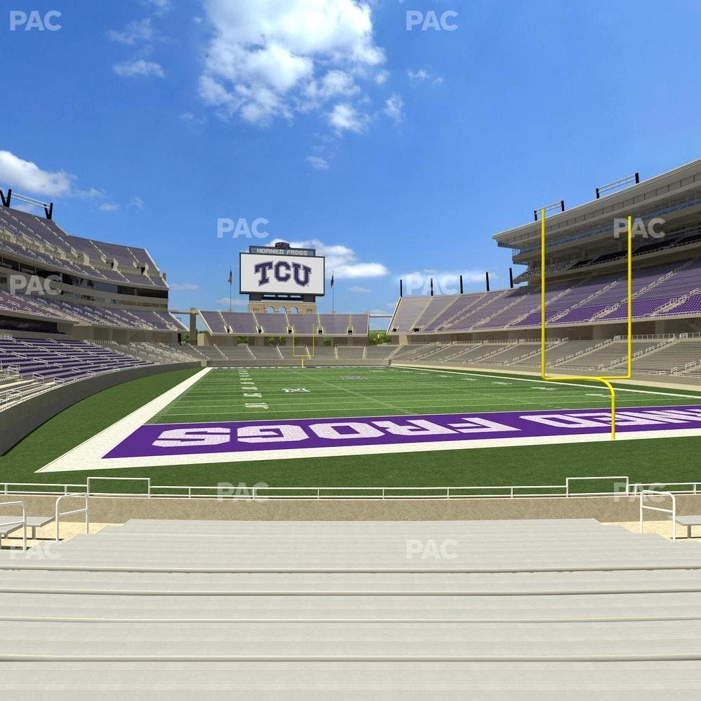 Amon G. Carter Stadium - Section 135 Seat View