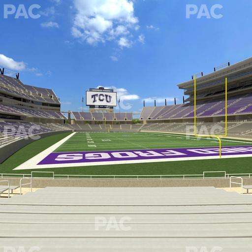 Amon G. Carter Stadium - Section 135 Seat View