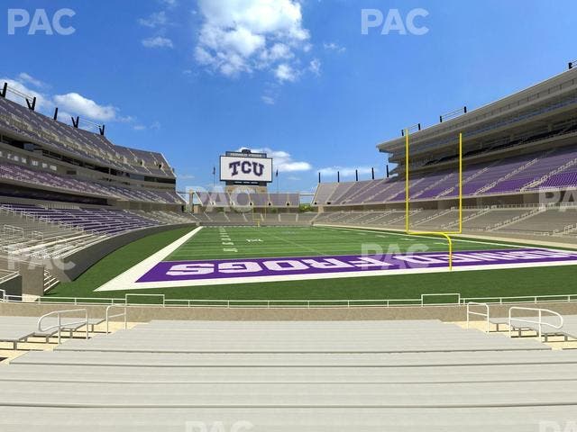 Amon G. Carter Stadium - Section 135 Seat View
