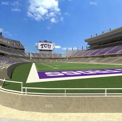 Amon G. Carter Stadium - Section 136 Seat View