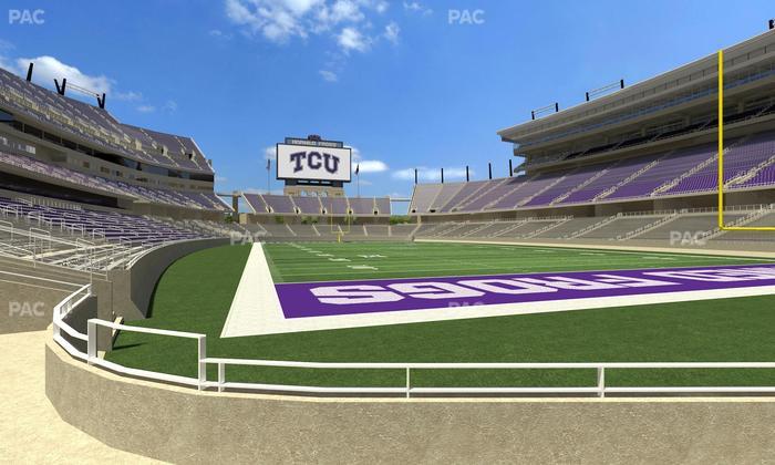 Amon G. Carter Stadium - Section 136 Seat View