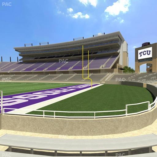 Amon G. Carter Stadium - Section 137 Seat View