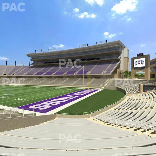 Amon G. Carter Stadium - Section 137 Seat View