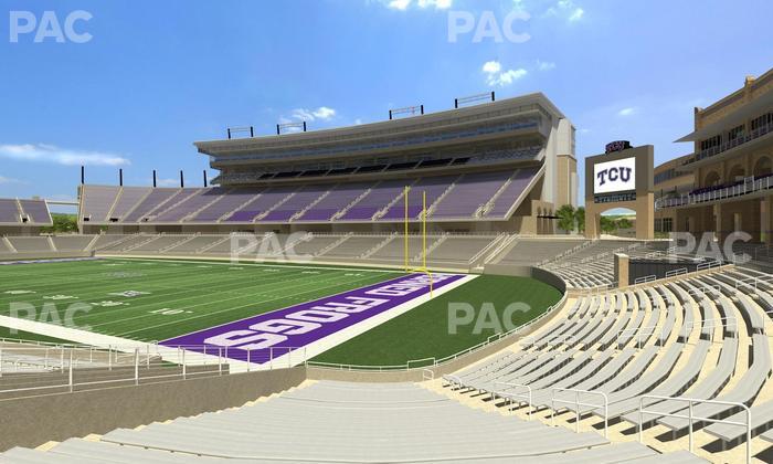 Amon G. Carter Stadium - Section 137 Seat View