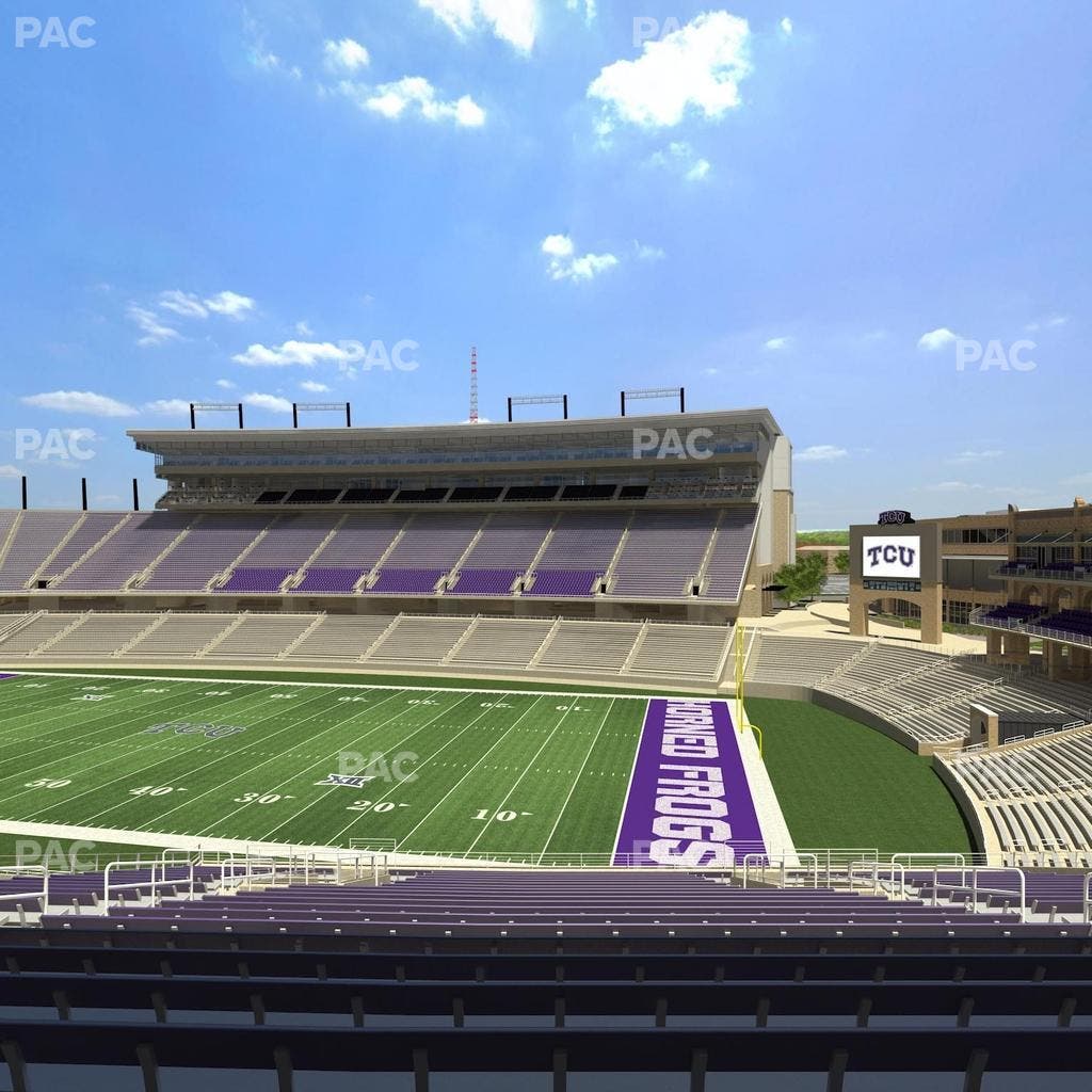 Amon G. Carter Stadium - Section 202 Seat View