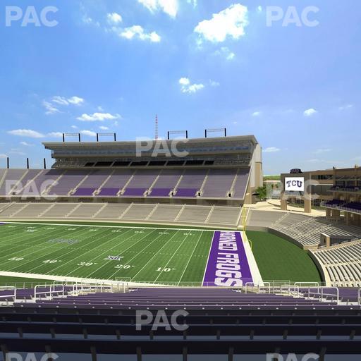 Amon G. Carter Stadium - Section 202 Seat View