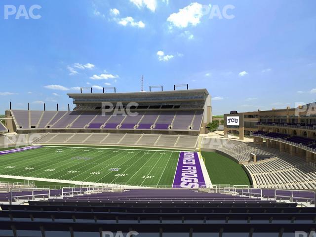 Amon G. Carter Stadium - Section 202 Seat View Amon G. Carter Stadium - Section 202 Seat View