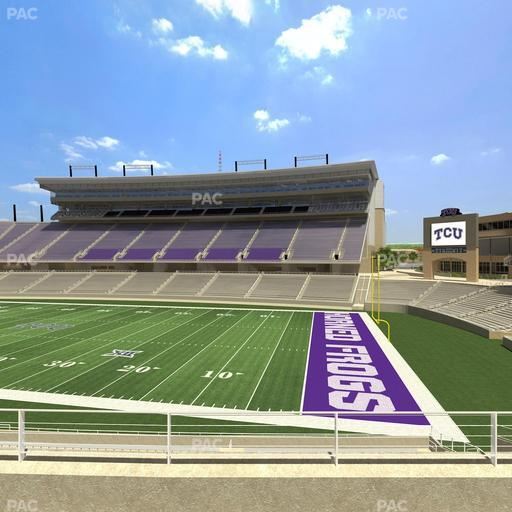 Amon G. Carter Stadium - Section 202 Seat View